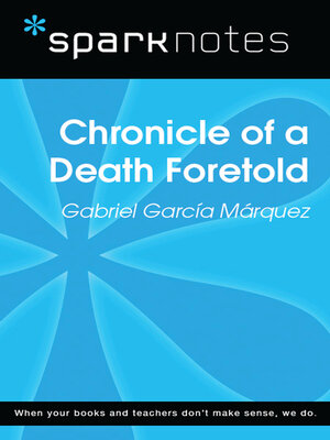 cover image of Chronicle of a Death Foretold (SparkNotes Literature Guide)